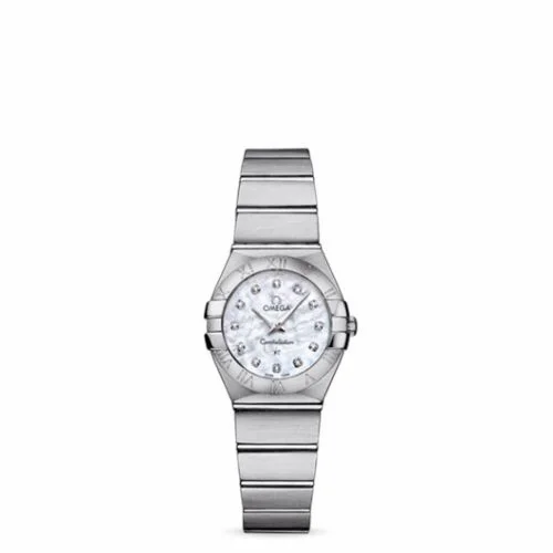 Omega Constellation Quartz 24 Brushed Stainless Steel / MOP 123.10.24.60.55.001 (12310246055001)